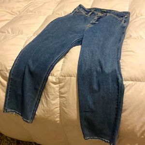Highest rise button up jeans (size 10)